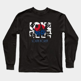 Korea, south korea Long Sleeve T-Shirt